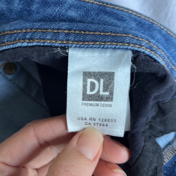 DL 1961 Florence Instasculpt mid rise skills jean in Pacific size 29 - Picture 9 of 10